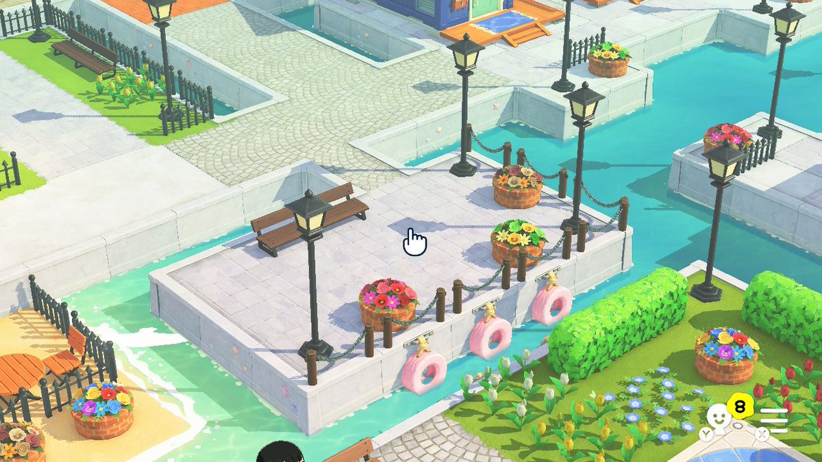 minchi_pooh's tweet image. 【島クリTips⑩】中途半端にスペース余った時に作るとオシャレになるアイデア3選