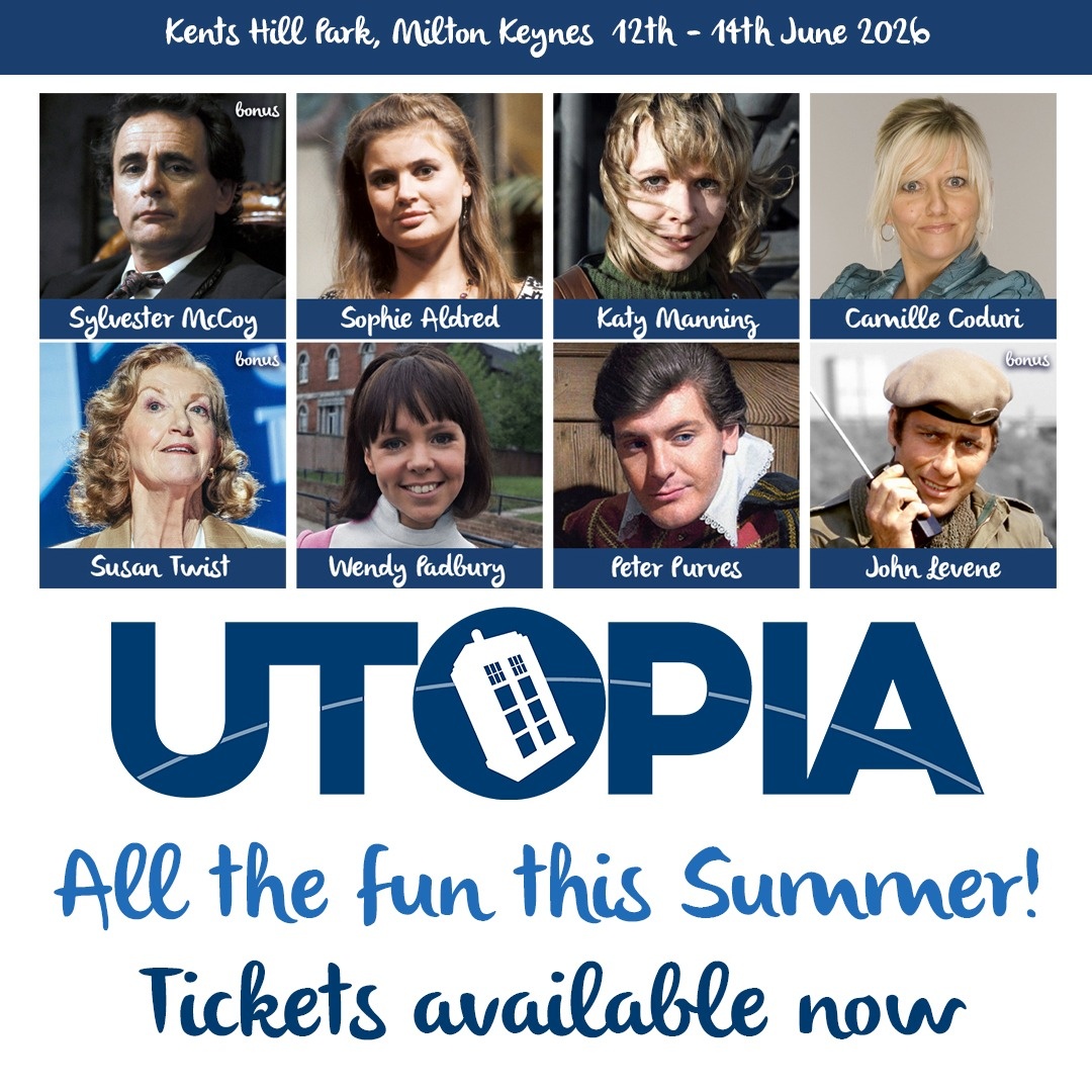 fantomfilms's tweet image. The sun is out, Summer is on its way, so don't miss out on the fun of #Utopia2026!

We have more guest announcements on the way, and it's going to be a packed three days of #DoctorWho fun. Who's joining us?

fantomevents.co.uk