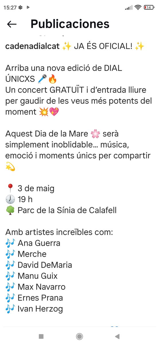 david_carpe's tweet photo. . @DavidDeMaria estará en #Calafell con @CadenaDialCAT https://t.co/vYgAR5LlII
