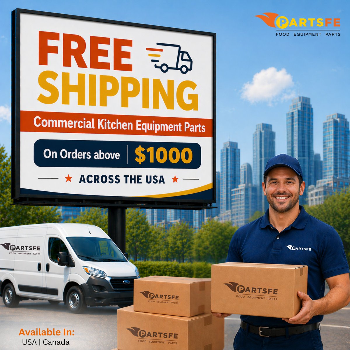 PartsFe's tweet image. Save on bulk orders! Get FREE shipping on all USA orders over $1000.

Reduce costs &amp;amp; get the parts you need delivered straight to your door. Stock up today &amp;amp; keep operations running smoothly.

partsfe.com

#FreeShipping #PartsFe #CommercialKitchen #FoodEquipmentParts