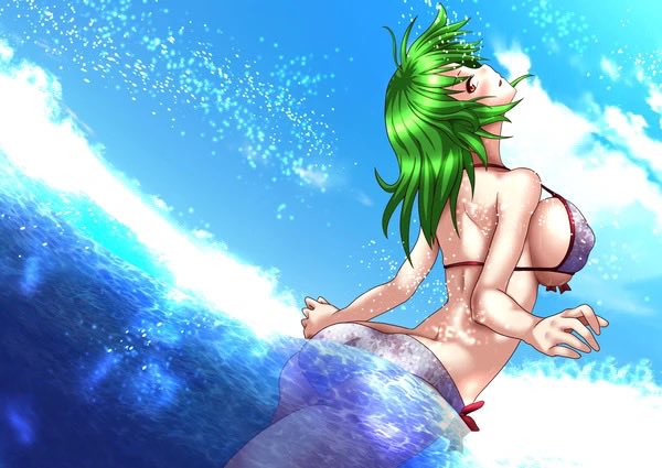 #なんの脈絡もなく水着イラストを再掲して最近フォローしてくれたフォロワーを怖がらせましょう 