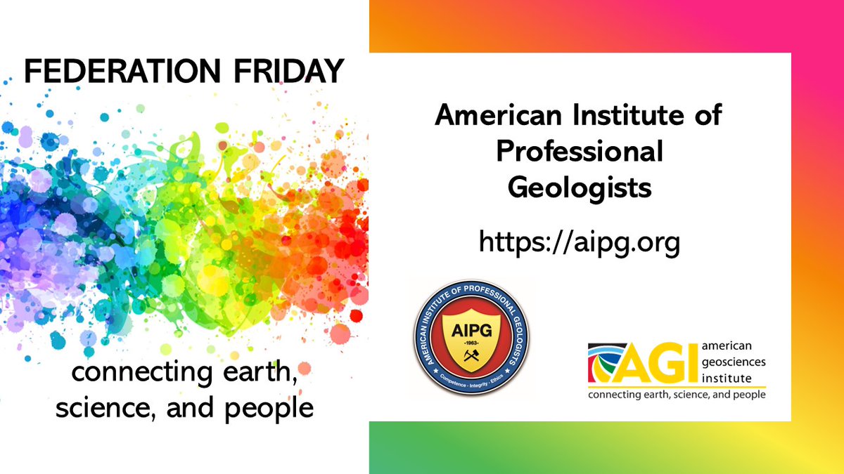 AGI_Updates's tweet photo. ๐โจ#FederationFriday: Meet the American Institute of Professional Geologists ๐๏ธโadvancing #geology & certifying 5K+ pros.
Why does that matter? โฌ๏ธ
๐Learn more: https://t.co/bLZUAweUMb
@AIPG
#AmericanGeosciences #Geoscience #AIPG https://t.co/QcvO5ak7qn