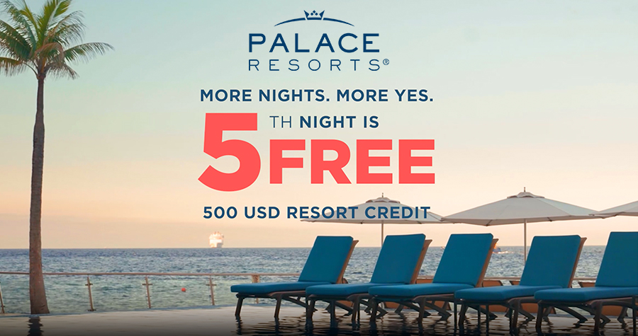 tropicalitytips's tweet image. With a $500 resort credit, your 5th night is FREE at Palace Resorts. ☀️🌴🌊
Learn more: tinyurl.com/paloffrs
#vacation #vacations #allinclusive #familyfun