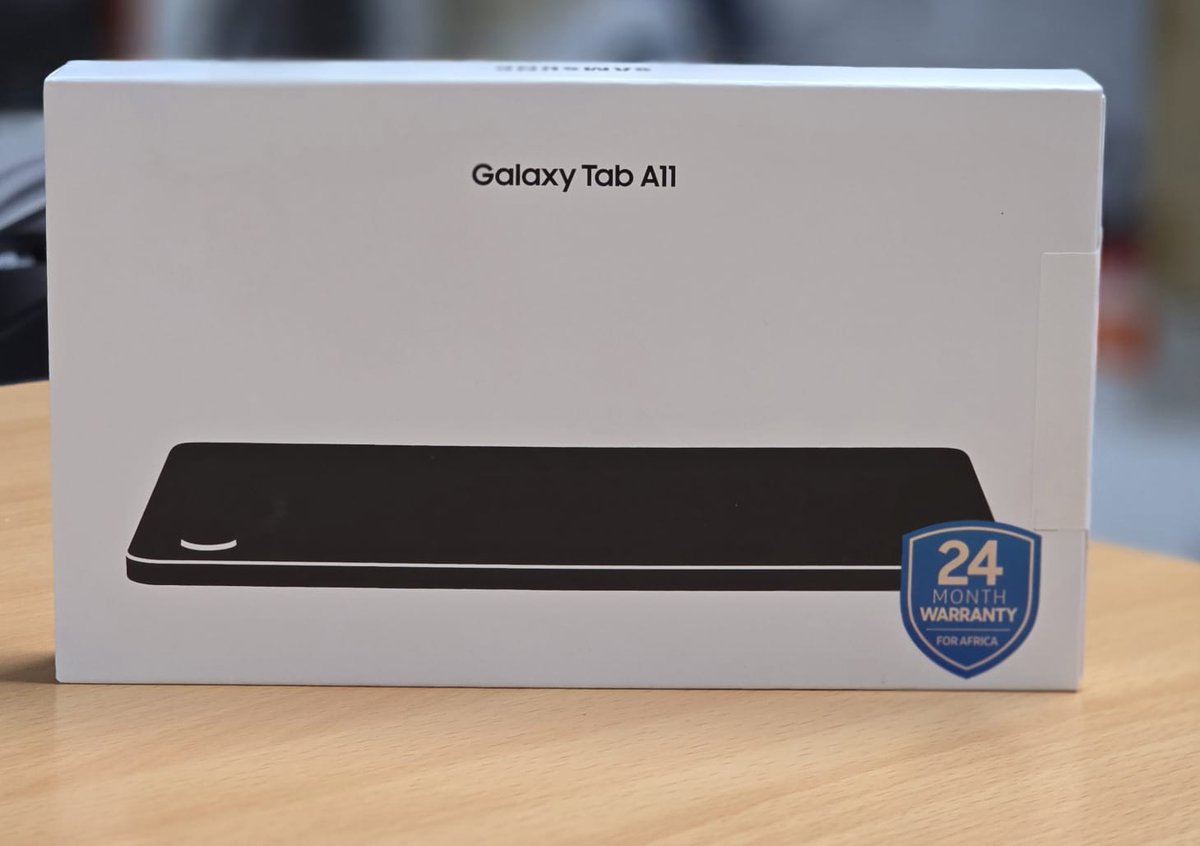 Yadelgroupltd's tweet image. Samsung galaxy Tab A11 8/128GB 8.7" camera 8MP battery 51000mah
@Yadelgroupltd 
📍 Westlands Commercial Centre Shp 46 1st floor opp Kenrail towers 🤙 0795 350 883
#MaisVocê #samsung
