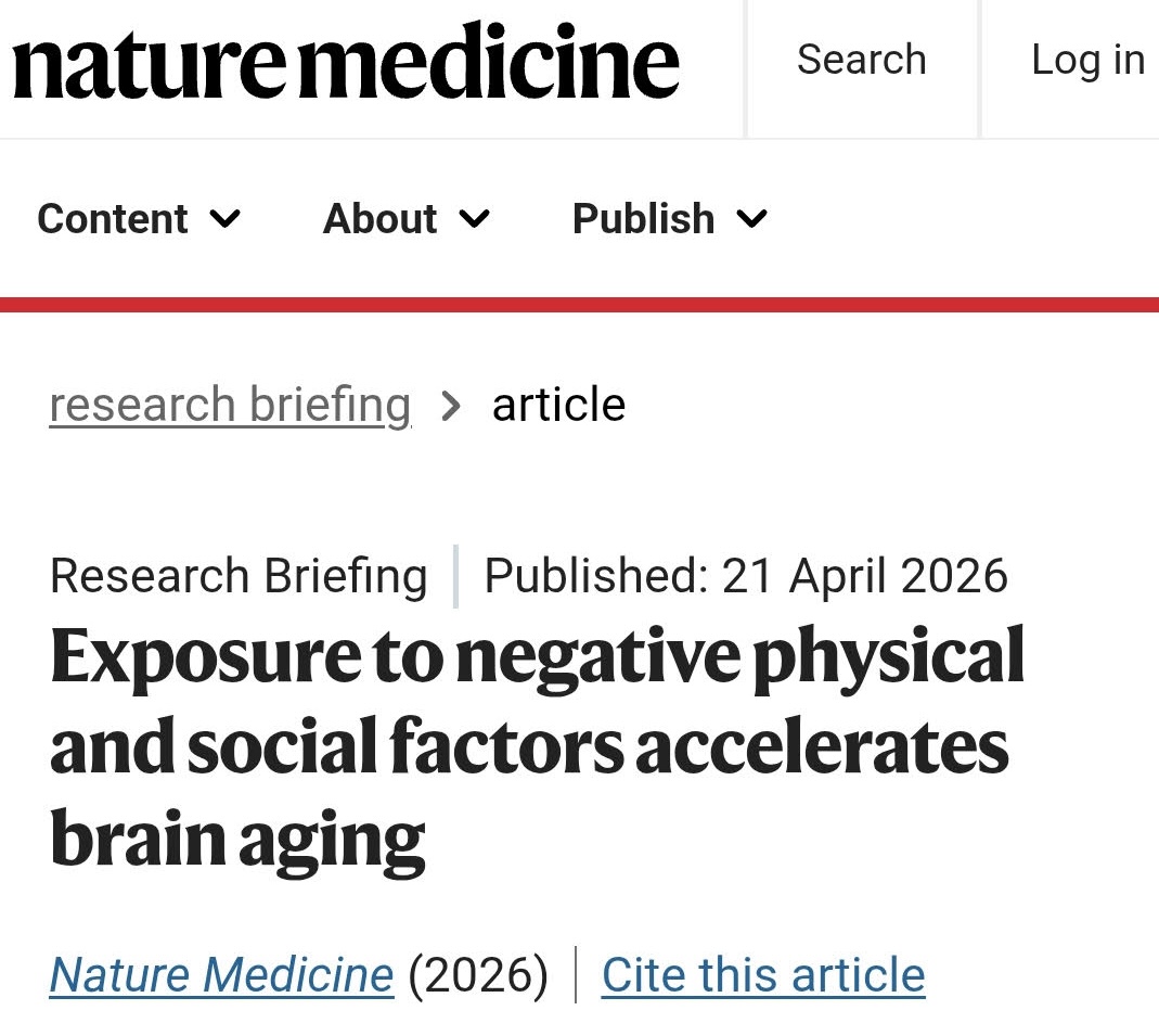 Healthy and unhealthy brain aging unfold in response to our complex world. Read our research briefing on neurosyndemics, published with <a href="/AgustinaLegaz/">Agustina Legaz</a>, Smadar Shilo &amp; the <a href="/NatureMedicine/">Nature Medicine</a> Editorial Team. DOI: nature.com/articles/s4159… | Original article: doi.org/10.1038/s41591…