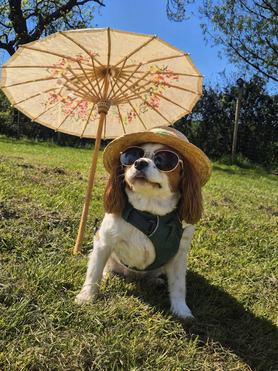 zivalola121's tweet image. Took a moment on me #walkies to enjoy de sun ☀️☀️☀️☀️