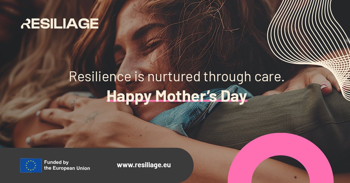ResiliageEU's tweet image. 🌷 Today, we celebrate Mother’s Day across many European countries! ✨

For many, resilience begins in everyday acts of care and support. It grows through the people who help us feel safe and face uncertainty.

RESILIAGE recognises those whose care builds more resilient