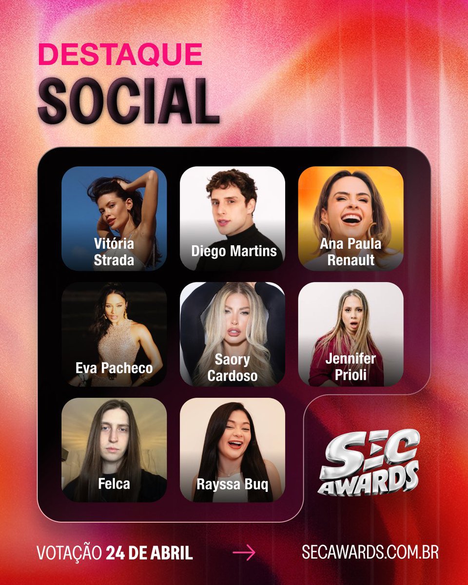 perrycorna's tweet photo. 🚨 Gente, a Ana Paula está concorrendo em duas categorias no SEC Awards. Bora votar? 

Dá pra votar usando hashtag (pra contabilizar tem que seguir o @/secawards aqui) e votando no site o peso do voto é maior. (links abaixo) https://t.co/SdfbvcPFav