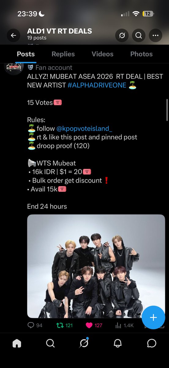 bIkdrms's tweet photo. @ALD1VTPolls @kpopvoteisland_ for #ALPHADRIVEONE https://t.co/6kCHKxfHc1