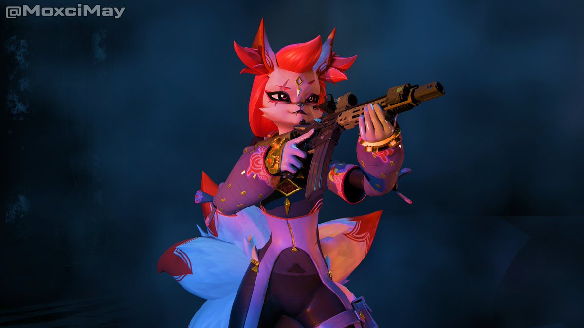 MoxciMay's tweet photo. Here's a better version of this render, I hope you like it 
#fortnitefurryart #Fortnite #FortniteArt #FortniteFanArt #KimikoFiveTails https://t.co/ZkAlMRTW6b