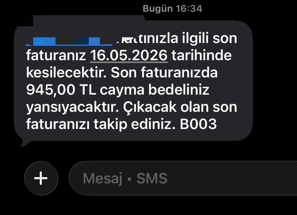 Vefat eden annemim hattını kapattırmak için Vodafone ye gittim adamlar cayma bedeli yansıtmışlar.
Hiç utanmanız yok mu sizin ?