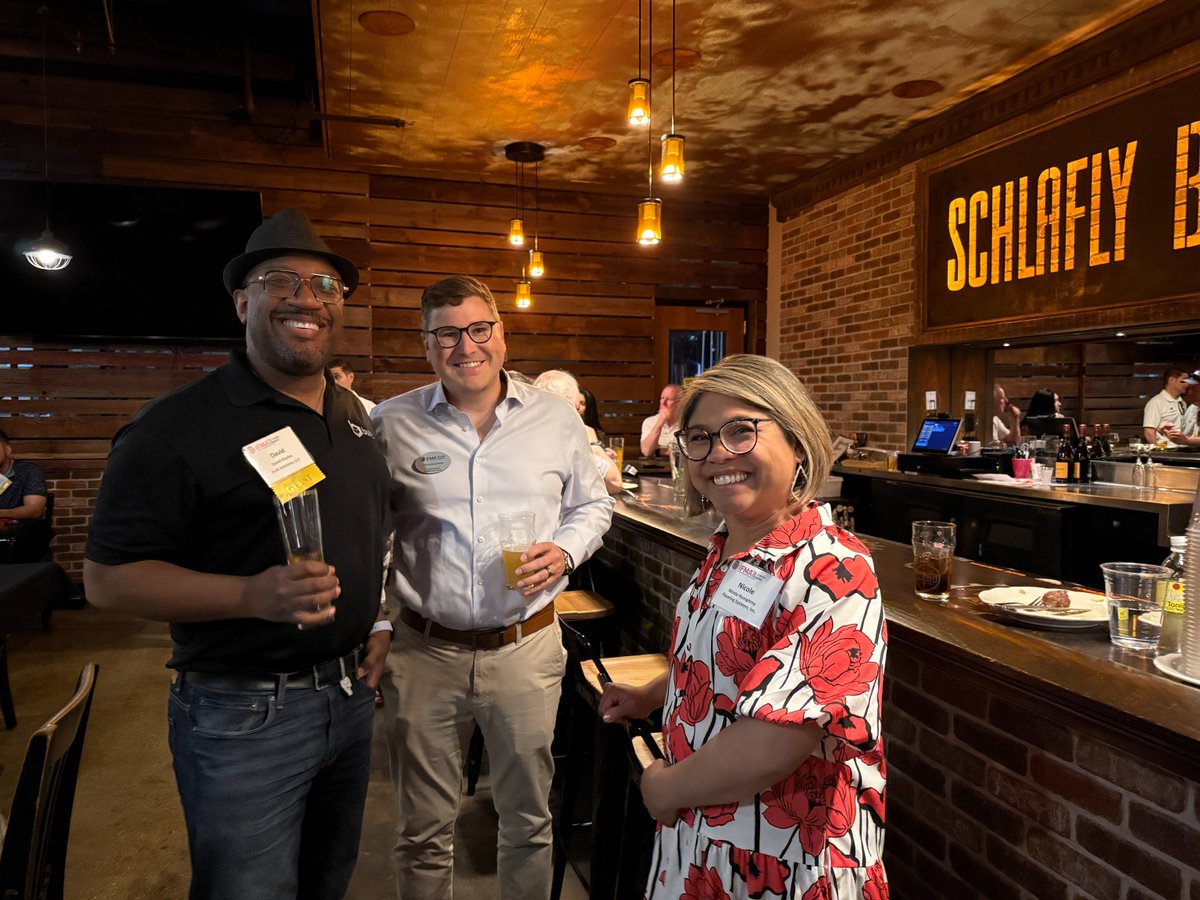 IFMASTL's tweet photo. Good people, good conversations, and a great night at Schlafly Bottleworks 🍻

Our IFMA St. Louis Membership Social was a good reminder that some of the best chapter moments happen when people just have time to connect.

#IFMAStLouis #FacilityManagement #Networking #FMCommunity https://t.co/o9a5ncUqeT