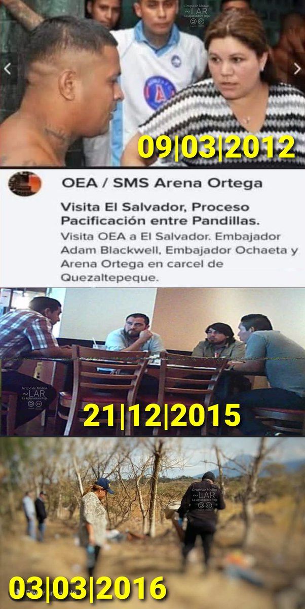 2015 y 2016 | LA MASACRE DE OPICO:
QUE REVELA EL PACTO DE BUKELE CON PANDILLAS

En el 03|03|2016, 11 trabajadores fueron asesinados con machetes, escopetas y fusiles en manos de pandilleros por estar en "territorio equivocado"

Lea el artículo completo acá
facebook.com/share/p/1E2HFN…