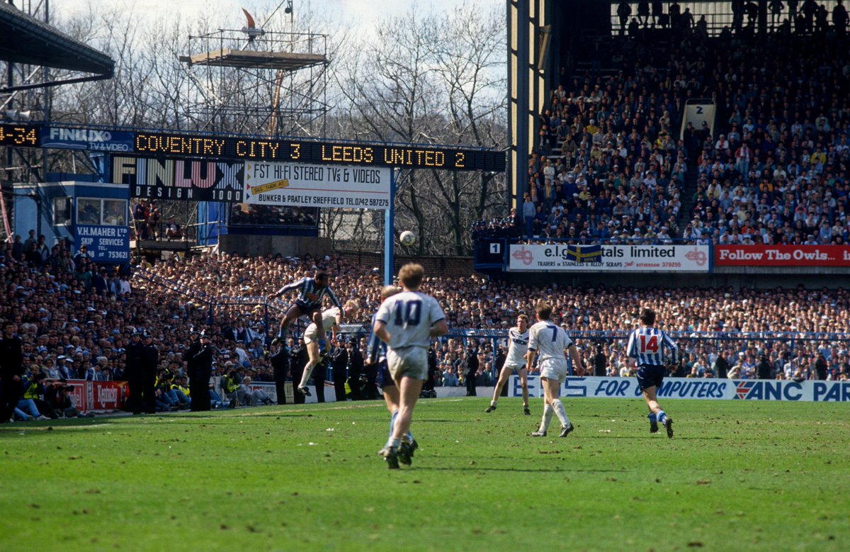 Leeds are back in the FA Cup semi-finals for the first time since 1987, facing Chelsea this Sunday. 

Back then, they were beaten by Coventry City, who went on to win their first and only FA Cup.

Any excuse to post '80s football kits.