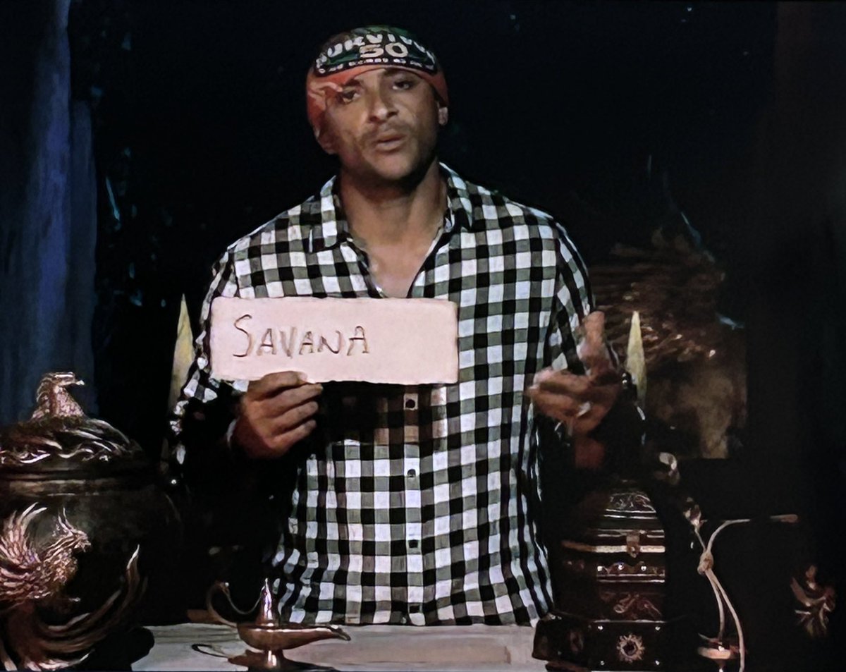 Someone needs to get Joe a spell checker out there #survivor50 #survivor