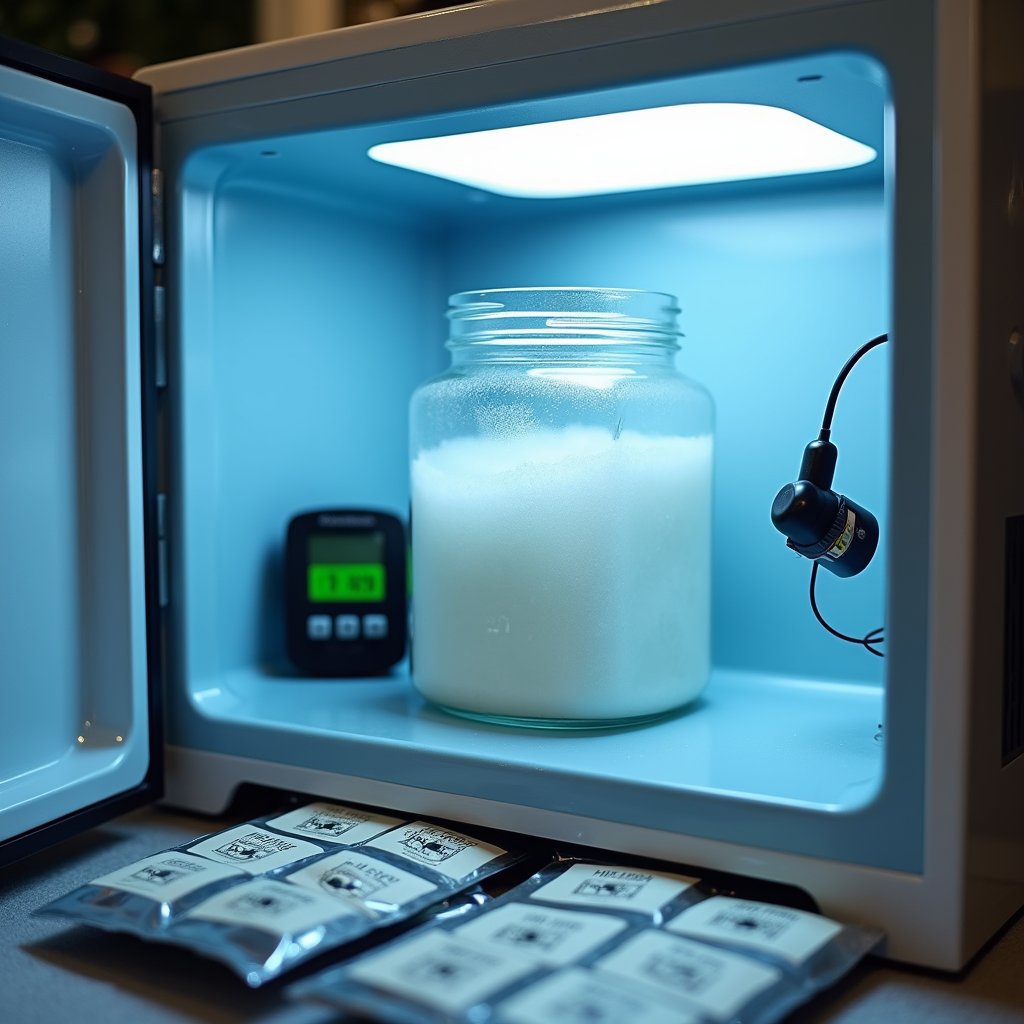 LindaGrows's tweet image. We keep our flower seeds chilling at precise temps to preserve germination—our refrigerated storage boosts shelf life and keeps rare varieties viable for years. See the proof and start your next bloom with confidence: wix.to/iYwu5PD 🌱 #SeedSaving