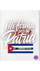 #MiFirmaPorLaPatria
Fidel: "(...) no tendríamos otra disyuntiva que aquella con que iniciamos la lucha revolucionaria, la de la libertad o la muerte, solo que ahora libertad quiere decir Patria y la disyuntiva nuestra sería Patria o muerte"