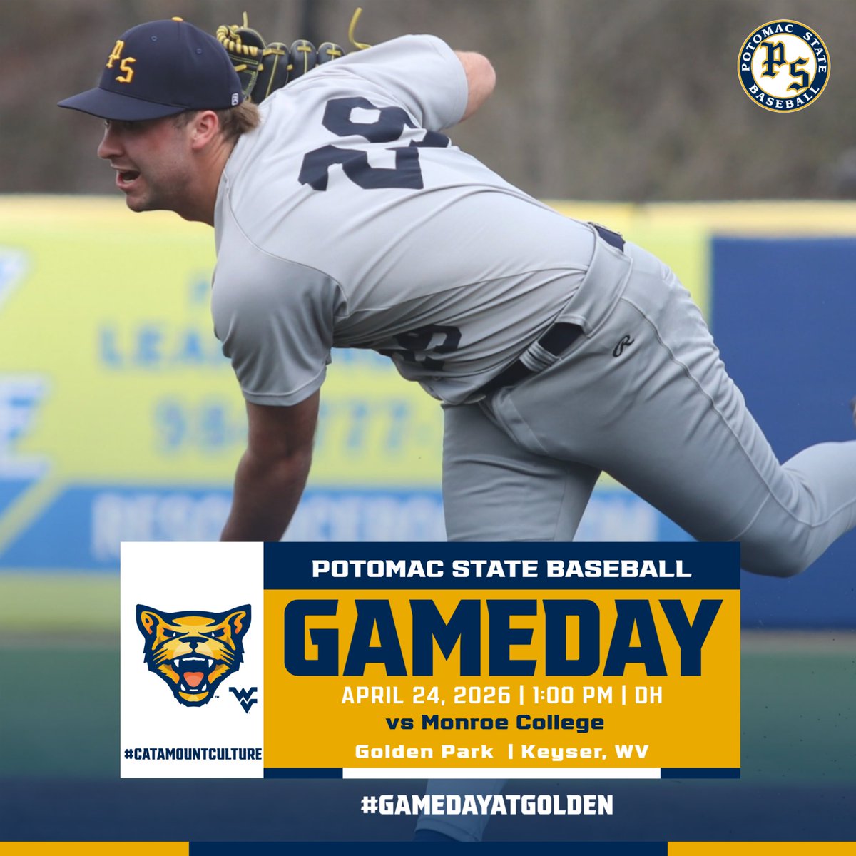 Potomac State Baseball tweet media