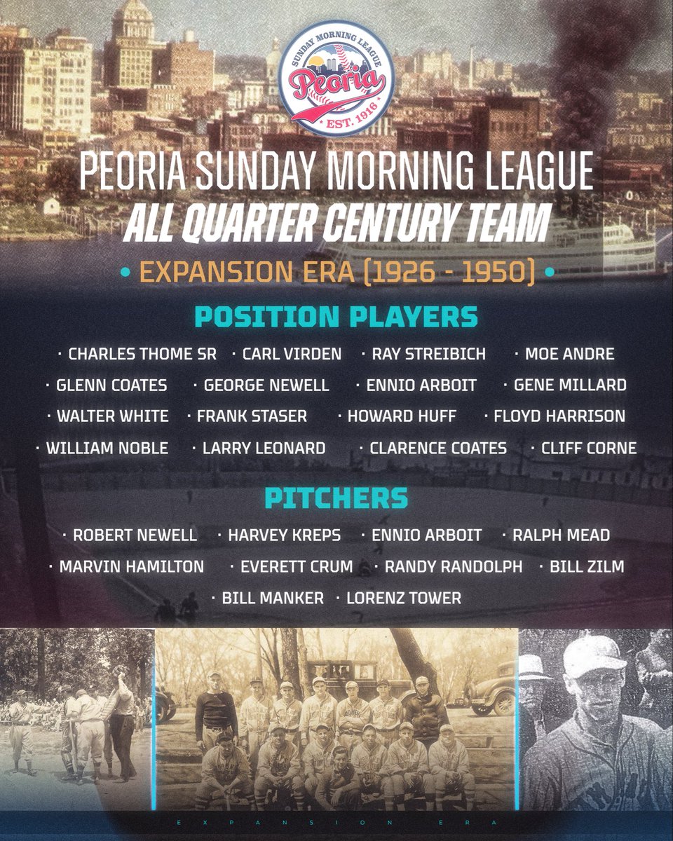 Peoria Sunday Morning League Baseball tweet media