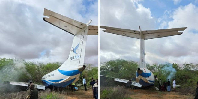 axadletm's tweet image. #EAST AFRICA - Plane overruns Mandera airstrip runway, crashes into vegetation 
axadletimes.com/ax-eye-on-afri…