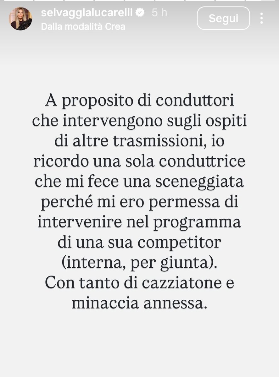 Aladino_Rm's tweet photo. La #Lucarelli sposta furbescamente il focus mettendo sullo stesso piano UN SINGOLO e sporadico episodio con un vero e proprio SISTEMA articolato, preventivo e APPOGGIATO DALL'AZIENDA che danneggiava la libertà di scelta nei programmi della #DUrso. #Mediaset #DeFilippi #24aprile https://t.co/Go954wcVCr
