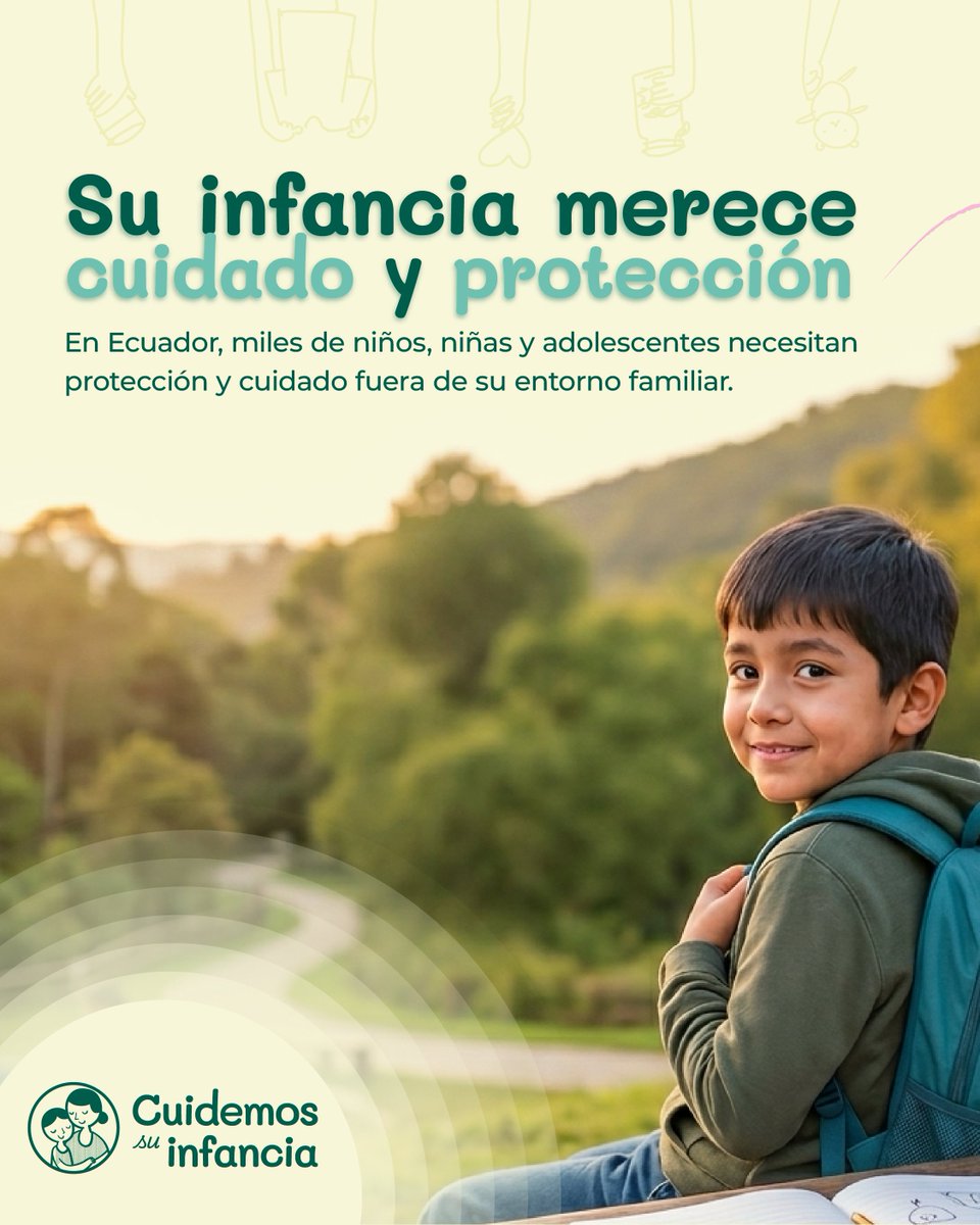 ADRAEcuador's tweet photo. En Ecuador, miles de niños, niñas y adolescentes atraviesan situaciones de vulnerabilidad que afectan su bienestar, su seguridad y su derecho a crecer en un entorno protector.

Con Cuidemos su infancia, desde ADRA Ecuador trabajamos para brindar atención y protección emergente, https://t.co/KKGbcZ1ZMP