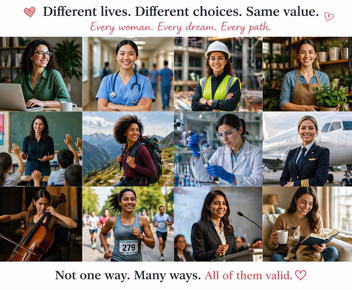 buccipuci's tweet photo. @TaraBull No one said family, cooking, or motherhood is oppressive. What was oppressive was when many women had fewer rights, limited careers, financial dependence, and one “acceptable” life path.

A woman choosing that life = freedom.
A woman forced into it = oppression. https://t.co/vXD07Afwdh