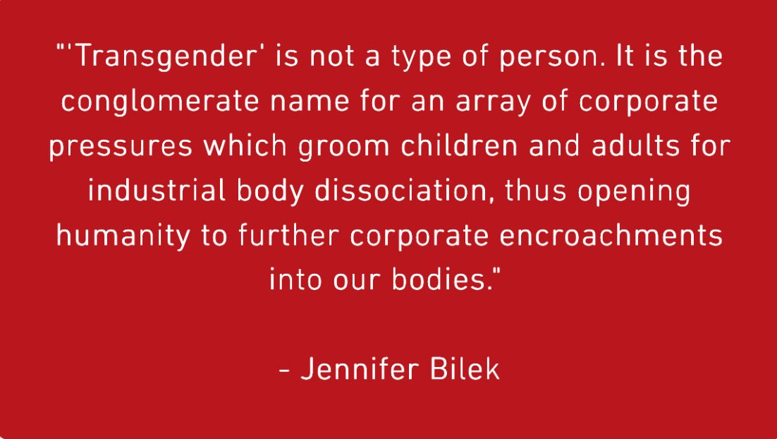 Not fine, wildly harmful to a meaningful resistance, dangerous for society, and buttresses the illusion that there is such thing as a "tran$" person.