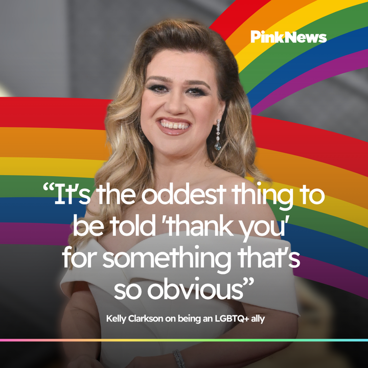 Happy Birthday, Kelly Clarkson! 🎁 

The 'Since U Been Gone' hitmaker spoke about finding it weird being thanked for her allyship.

📷 Getty