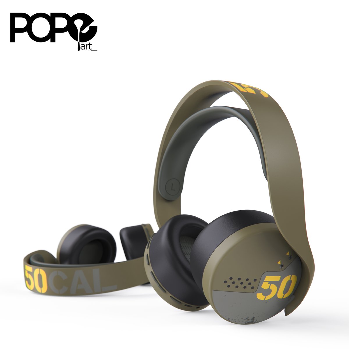 POPeART_'s tweet image. Adding 50 CAL to the POPeART #collection on the #ps5 #playstation #gaming