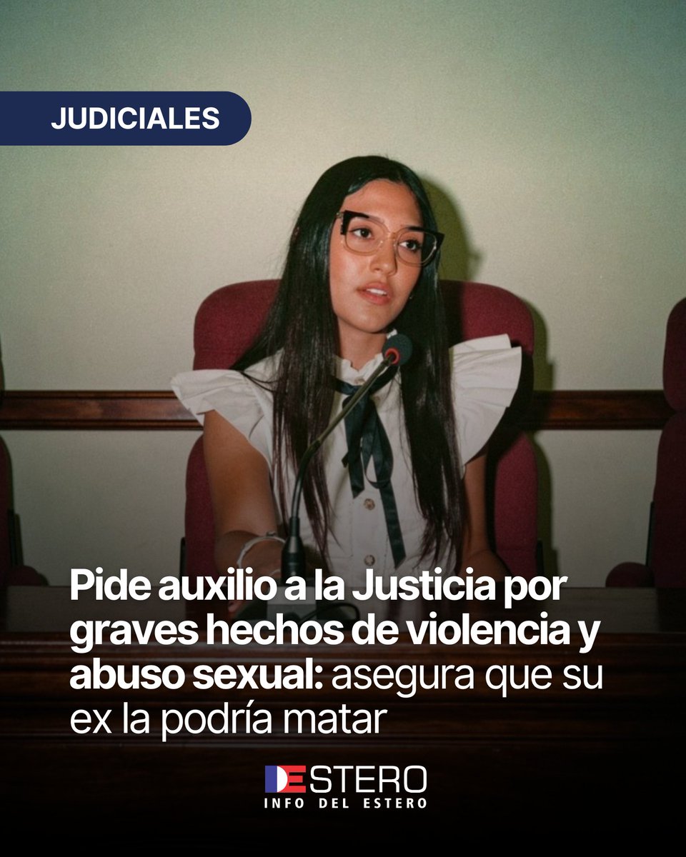 infodelesterook's tweet photo. PIDE AUXILIO A LA JUSTICIA POR GRAVES HECHOS DE VIOLENCIA Y ABUSO SEXUAL: ASEGURA QUE SU EX LA PODRÍA MATAR 🚨

La víctima habría atravesado reiterados episodios de violencia psicológica, física y sexual durante la relación.

🗞️ ¡NOTA COMPLETA EN LA WEB! https://t.co/4GFRnihhBo