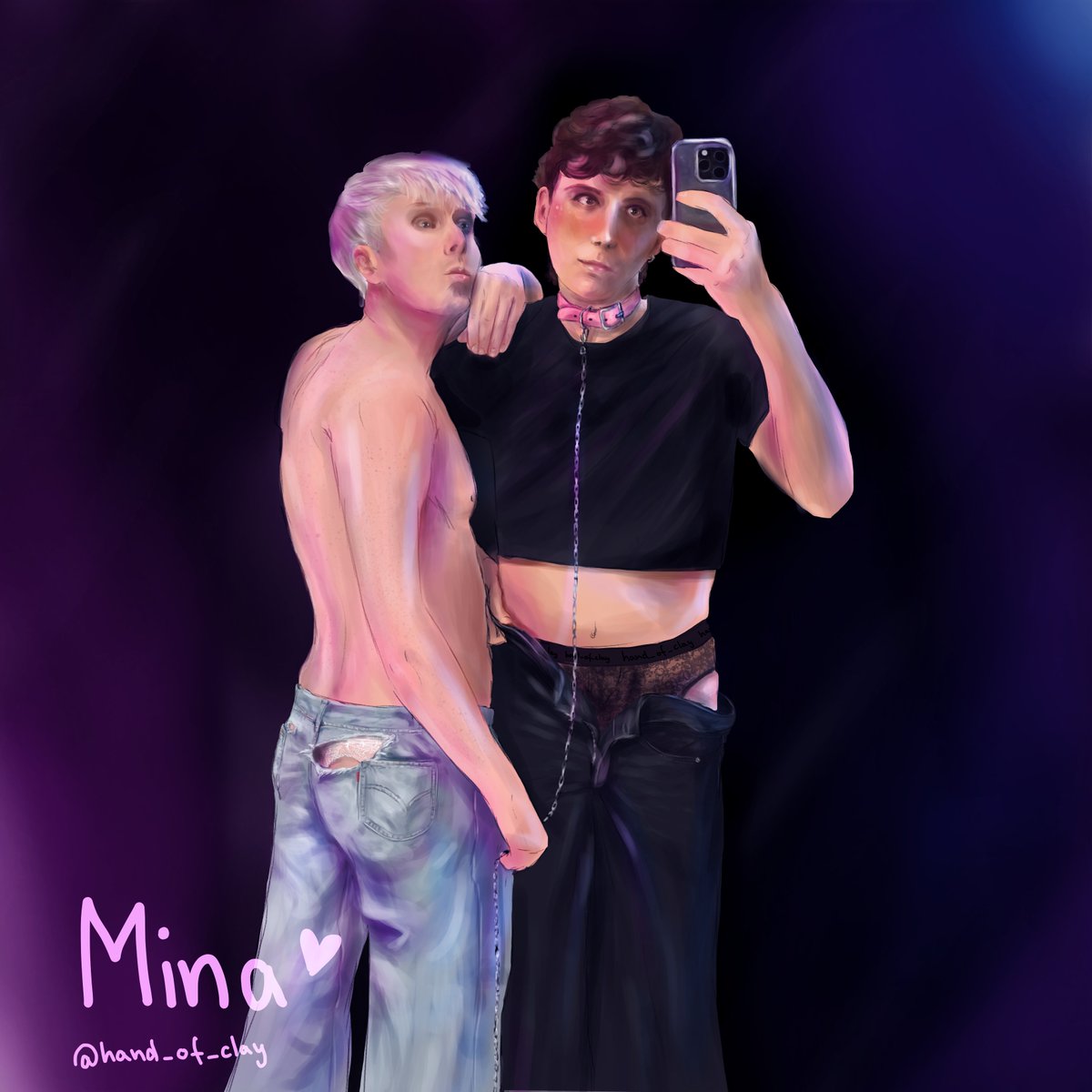 Mina 🩷💜💙 tweet media