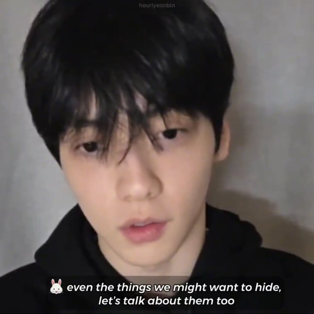 fluffyeonbin's tweet photo. they could've kept this hidden from us. those awkward interactions could've just stayed as a divorce era theory but no. yeonbin themselves decided to be open with their vulnerabilities and how they are over it now https://t.co/UAp6CvMFRl