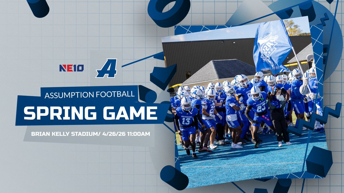 Assumption University Football tweet media