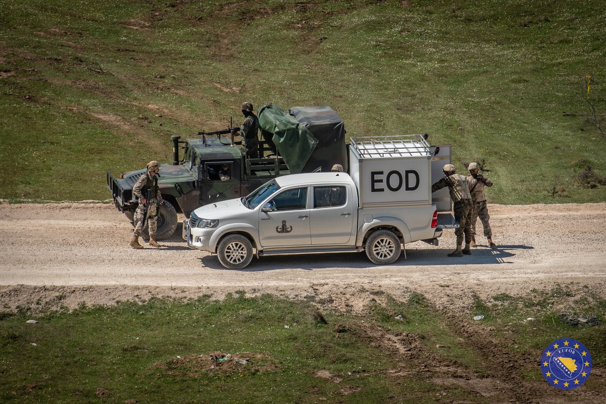 euforbih's tweet photo. ‘Combined Response 26’ concluded, strengthening #EUFOR – #AFBiH cooperation. Joint training enhances readiness & interoperability, ensuring capability to support a safe & secure environment in BiH.
https://t.co/RmdMsFeS8m https://t.co/s2fVEuvVV6