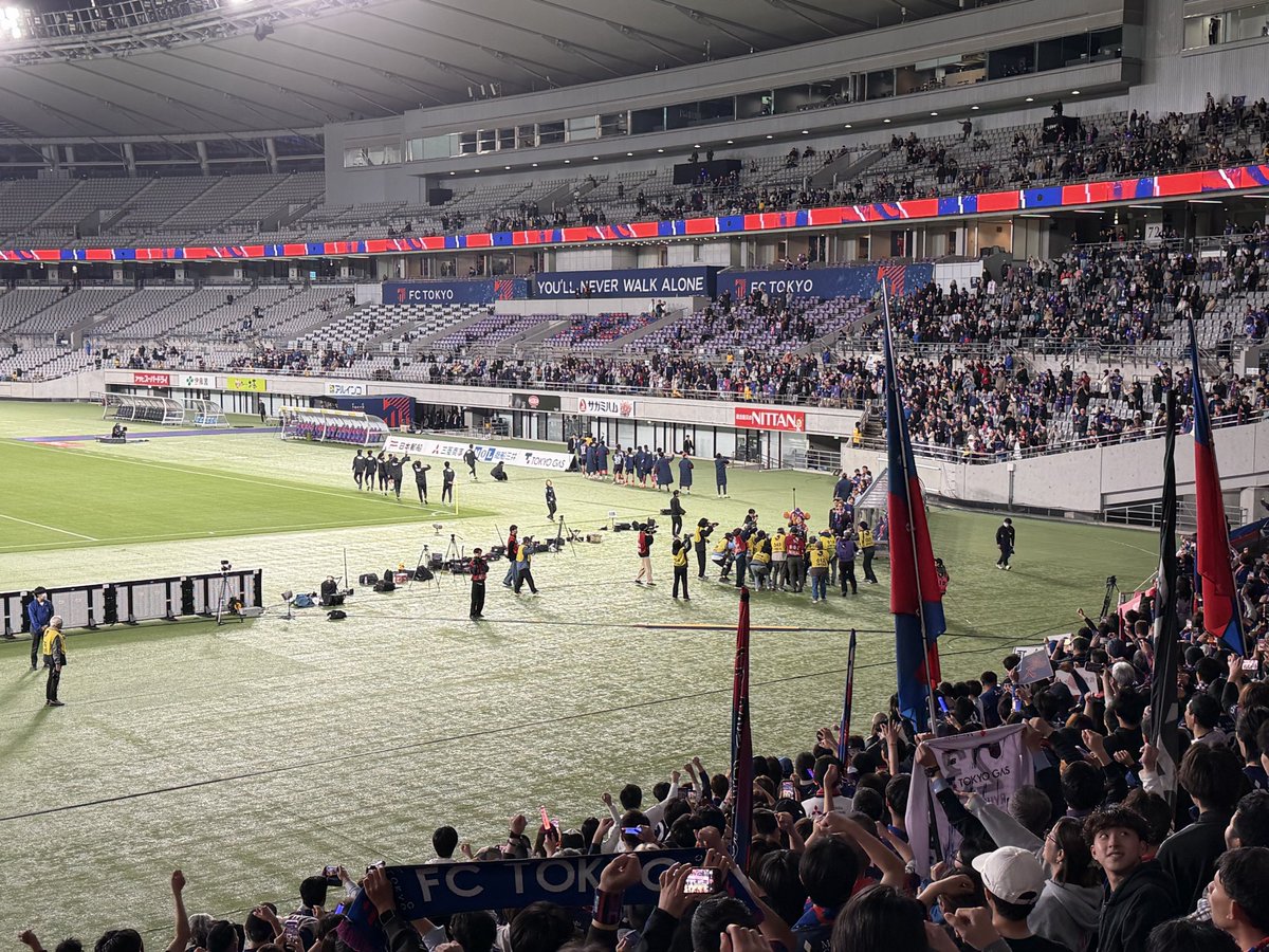 iamsoluckyman01's tweet image. 5-2!!
信じて勝ち続けるのみ、それしかない！

#fctokyo #FC東京 #tokyo #毎週が決勝戦