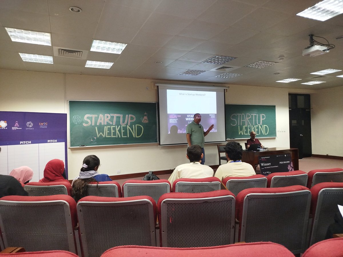 ItsPsychoCoder's tweet photo. Startup Weekend 2026 at LUMS https://t.co/AOCC77T2IM