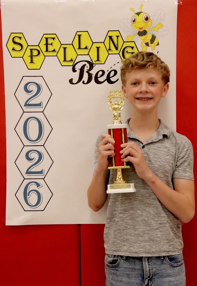 ESCLC's tweet photo. A quiet moment, a deep breath, and the confidence to begin. 

40 students competed in the @ESCLC Grades 5 &amp; 6 Spelling Bee, showing focus and composure throughout. Congrats to Raghu from @RaiderMiddle who earned the title, with Griffin from @OberlinSchools as runner-up. https://t.co/ClnCPbesIo