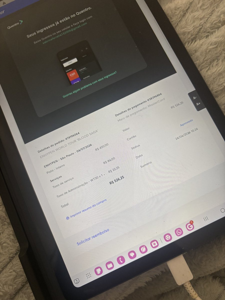 sabrina VAI VER O BTS tweet media