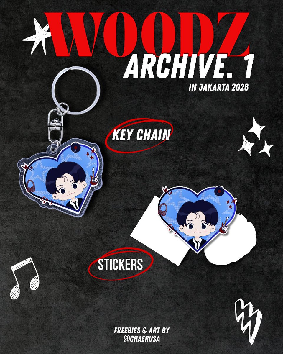 chaerusa's tweet photo. WOODZ Archive.1 in Jakarta 
Freebies by @chaerusa

📍Kota Kasablanka
🎸May 9th 2026
❤️‍🔥 Limited Quantity 

RT &amp; Like are appreciated
See you Moodz ❤️

#WOODZinJKT #Archive1_in_Jakarta #WOODZ https://t.co/DJyoZdN36u