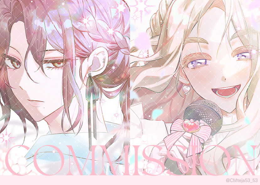 CMteja53_53's tweet photo. #commission #커미션
[RT❣] 무컨펌 LD 세로형 두상 커미션
샘플가로 두 슬롯 정도만 받아봅니다! 슬롯 모집이 완료되면 작업 후 정비하여 개장합니다. 자세한 내용은 하단의 페이지를 참고해주세요~!

커미션 페이지:: https://t.co/pSrtCb8GDx
문의&amp;신청:: https://t.co/VXxIpSKzhQ https://t.co/HZ9wpZGTaY
