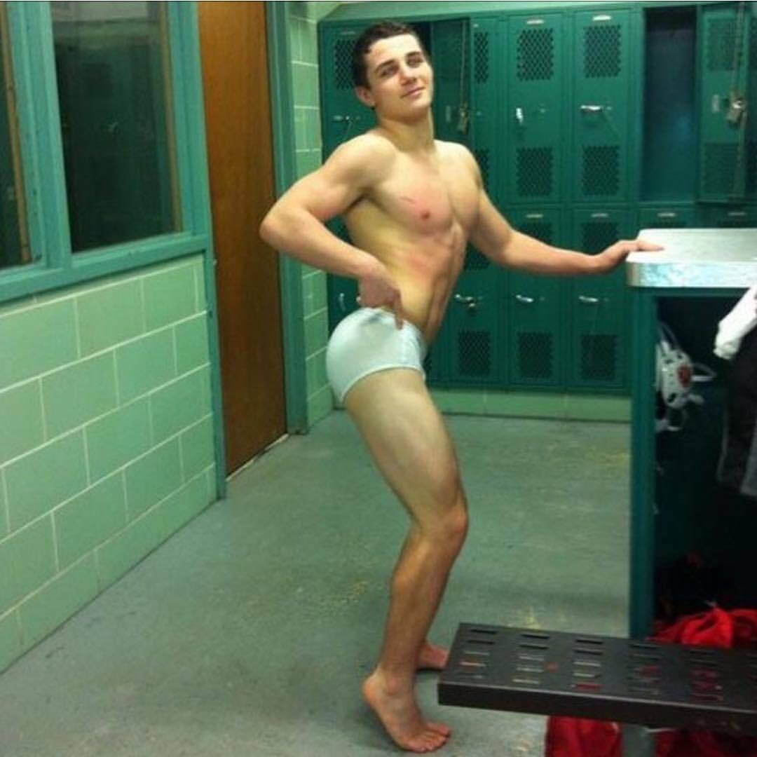 Tightywhitieluv's tweet photo. Nathan had just taken a shower in the locker room after practice when he approached his locker to see it wide open and empty Except for a single pair of briefs. Thinking he would just play the game and join the fun he quickly put the briefs on and turned around leaving his towel on the ground. “You guys got me! I put them on. Come have a good laugh so I can change and get going.” His teammates came around the corner laughing and smiling. “Get going? But the fun is about to start!” The captain says as two guys move behind him preventing him from running away. “Since you wear briefs now I want you to imitate the wedgie that you’ll be getting everyday.” He said. “Now that I wear briefs? This is a one time deal dude,” said Nathan. “No it’s not. We’ve already taken pics. This is what you’ll be wearing whenever you’re in the locker room. Only this. That’s how we treat nerds around here. You won’t even get to cover up with a towel.” He said. Nathan turned around to look for his only to find it gone. He really was screwed. He had no clothes or a towel to cover up with. Thinking he’d do it this one time, go home and switch back into his normal clothes he imitated a himself getting a wedgie shown in the picture. “That wasn’t good enough nerd haven’t you gotten lots before? Let me show you!” Said the captain. He went behind Nathan grabbed a handful of his underwear and yanked up. Once in the air the captain carried Nathan to his locker and hooked his briefs on the hook then shut the locker and locked it. His underwear would not rip like this. “There you go dweeb. Catch ya later. Oh and don’t forget we’re hosting a football game tonight for the JV squad and they have to use this locker room. Hopefully they are a tad bit nicer than us. I’d hate for the younger kids to humiliate you too.” And with that he was left hanging by his underwear. The JV squad upped his punishment by pulling him down by his legs, giving him a few swirlies then locking him in the locker naked. It would be a great football season for Nathan.