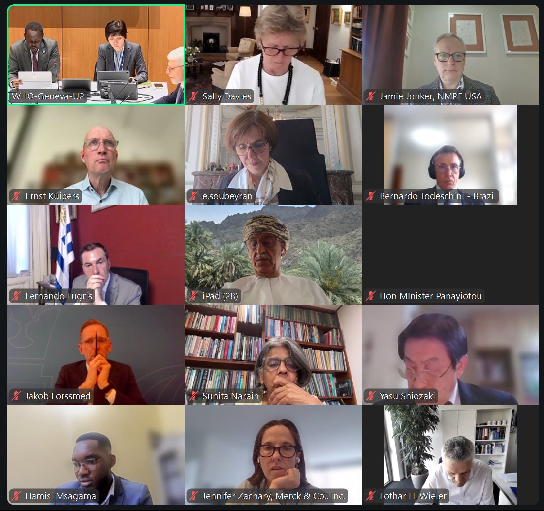 Global Leaders Group on AMR tweet media