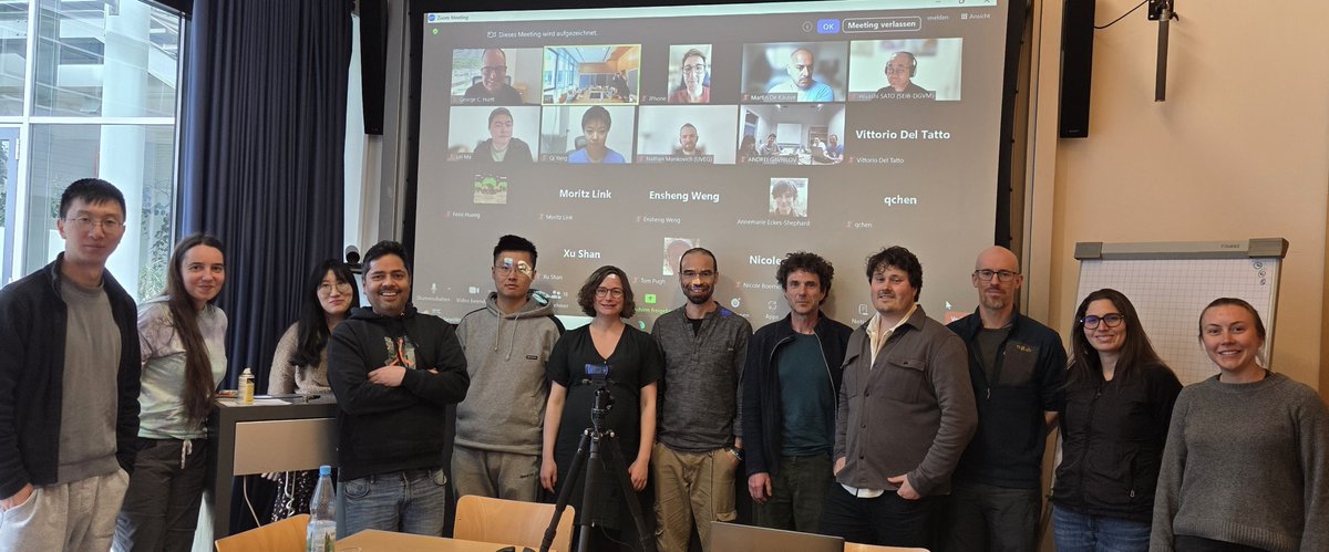 AI4PEX's tweet photo. 3 days, 9 models, 1 goal: benchmarking mortality in #EarthSystemModels 🌍

From data &amp; model overviews to hands-on coding sessions, we worked toward a shared framework, common metrics, and first results for a joint paper.

Great collaboration across teams &amp; time zones! 🚀 https://t.co/bM3u2ae8V5