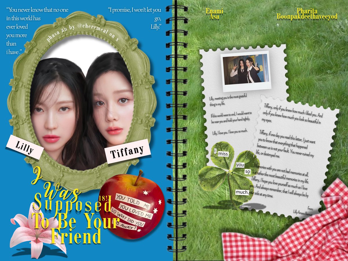 I was supposed to be your friend

:a phasa au