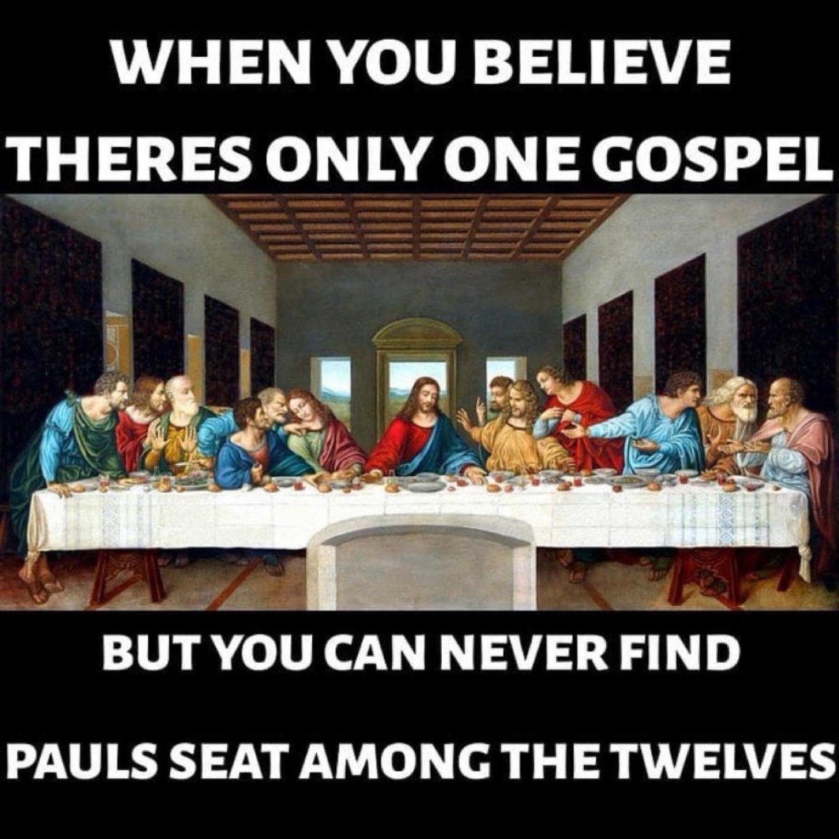 WWURD_Official's tweet image. Some may be confused by this👇.  How does one get from 12 apostles, 13 apostles, and then the "One Gospel" discussion?

A:  the apostle Paul had a new #Gospel revealed to him that was never previously preached before he was saved in Acts 9.  Paul is not part of the 12 apostles