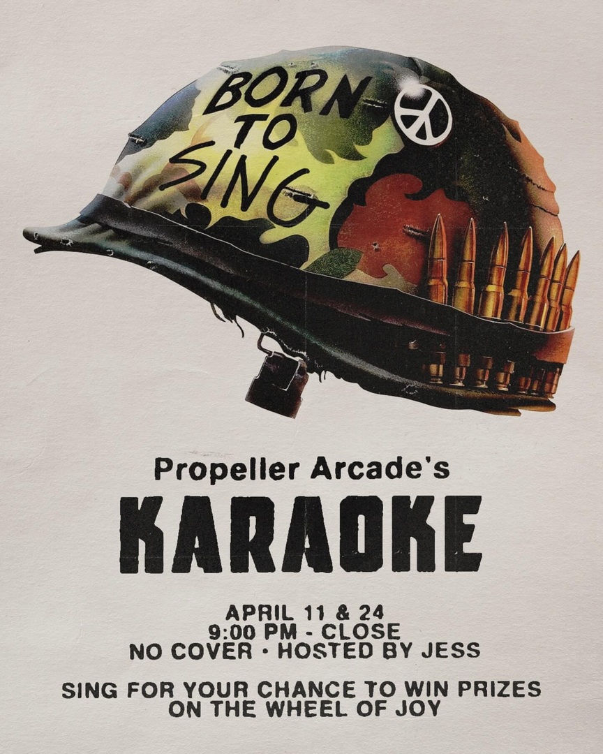 halifaxnoise's tweet image. April 24 From @propellerarcade

🌀KARAOKE🌀

Here ya go, Karaoke dates for this month! You know the drill.

April 11th and 24th! Come sing a song and spin the damn wheel.

#northendhalifax #halifaxnovascotia #sing instagr.am/p/DXhDU-_DTDJ/