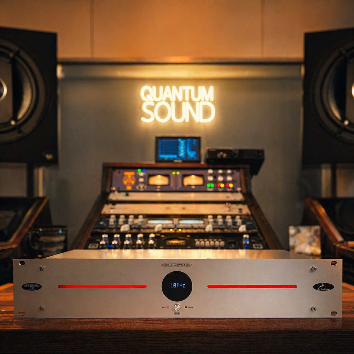 ルビジウムアトミッククロックAntelope Audio Isochrone 10M導入。

低域のパンチが別物。
空間はブレない。

このクオリティで勝ちにいこう。

メジャー基準のマスタリング、受付中。
DMまで