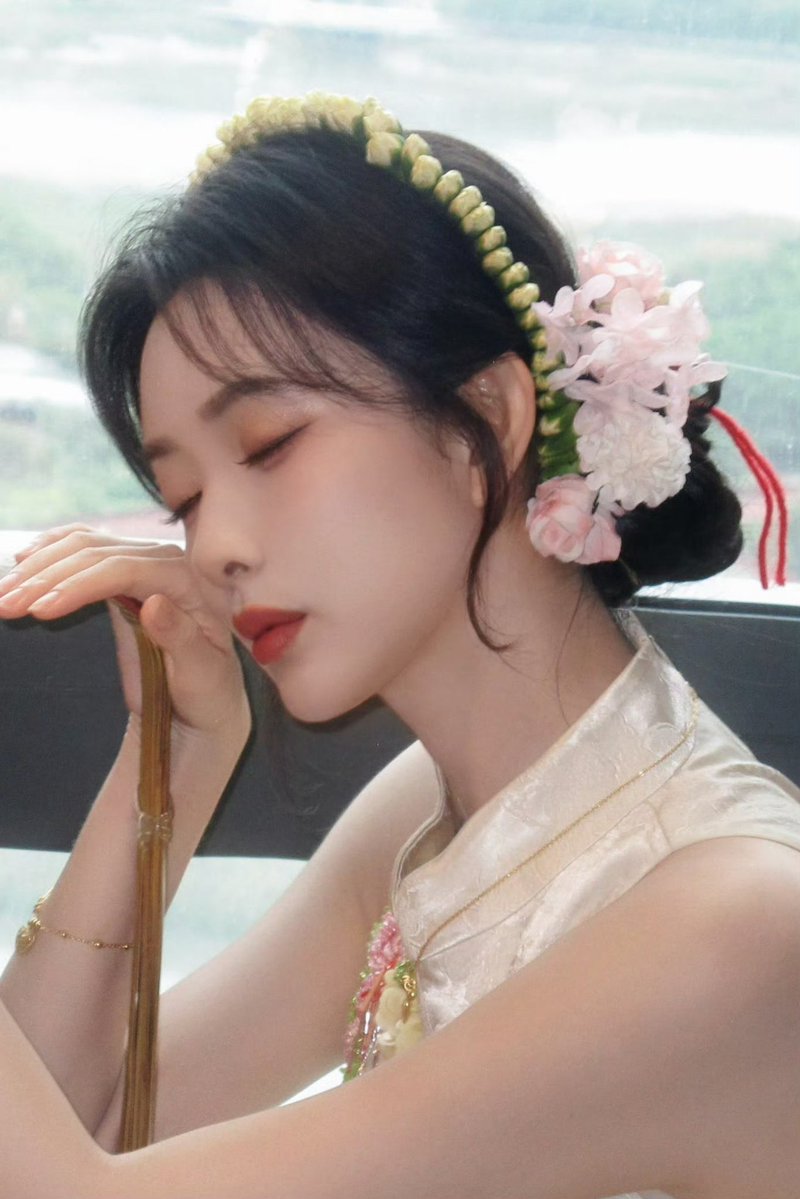 hereformengziyi's tweet image. Very beautiful 🌸
#MengZiyi
