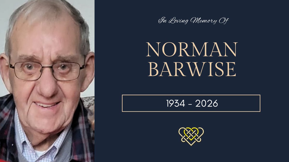 EavesFunerals's tweet photo. At the request of the family, we announce the funeral arrangements for the late Norman Barwise:
https://t.co/u4FfnegqVF https://t.co/hvjNiareMj